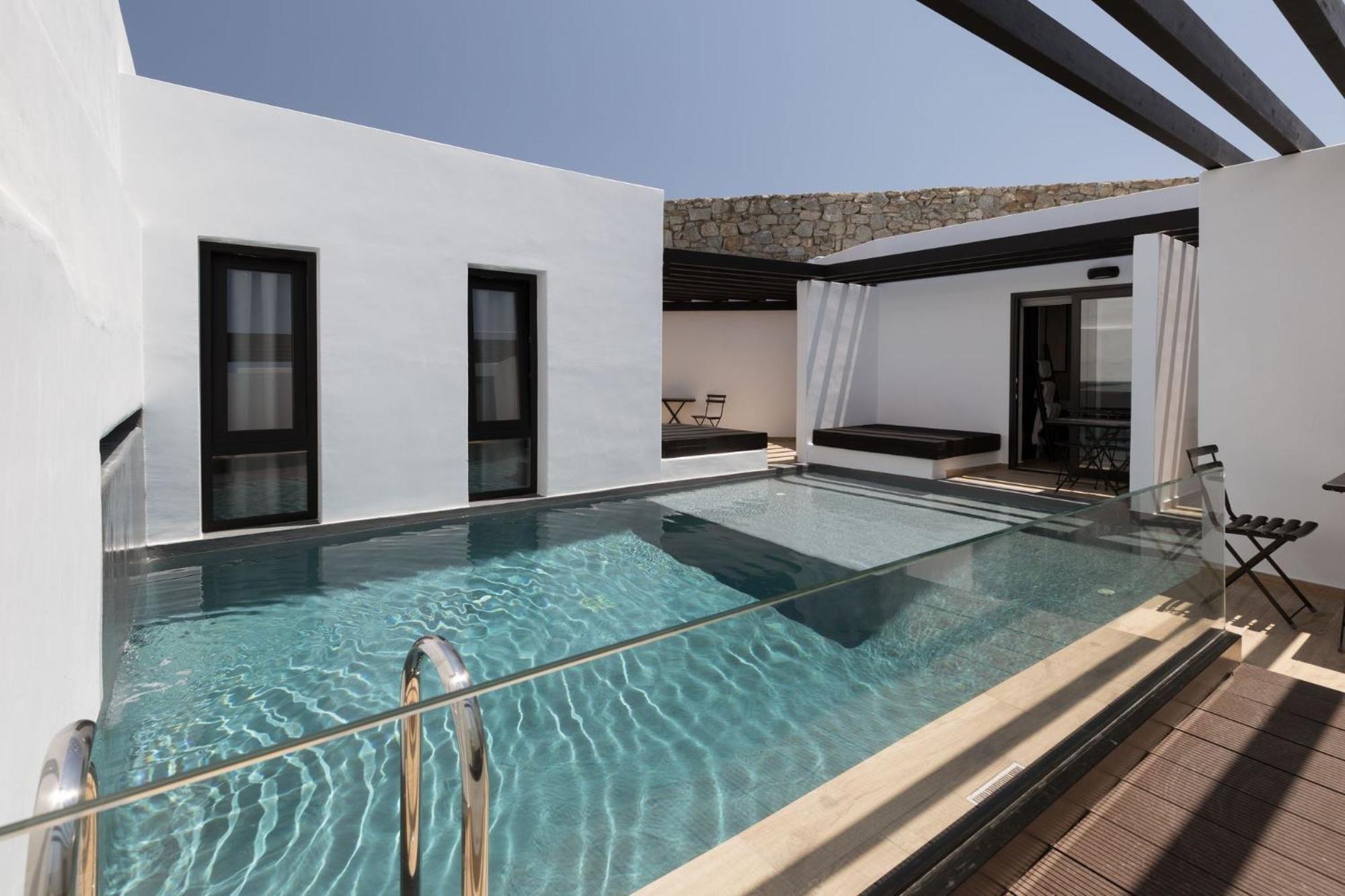 Laguna Suites In Mazera Mykonos Mykonos Town Zewnętrze zdjęcie