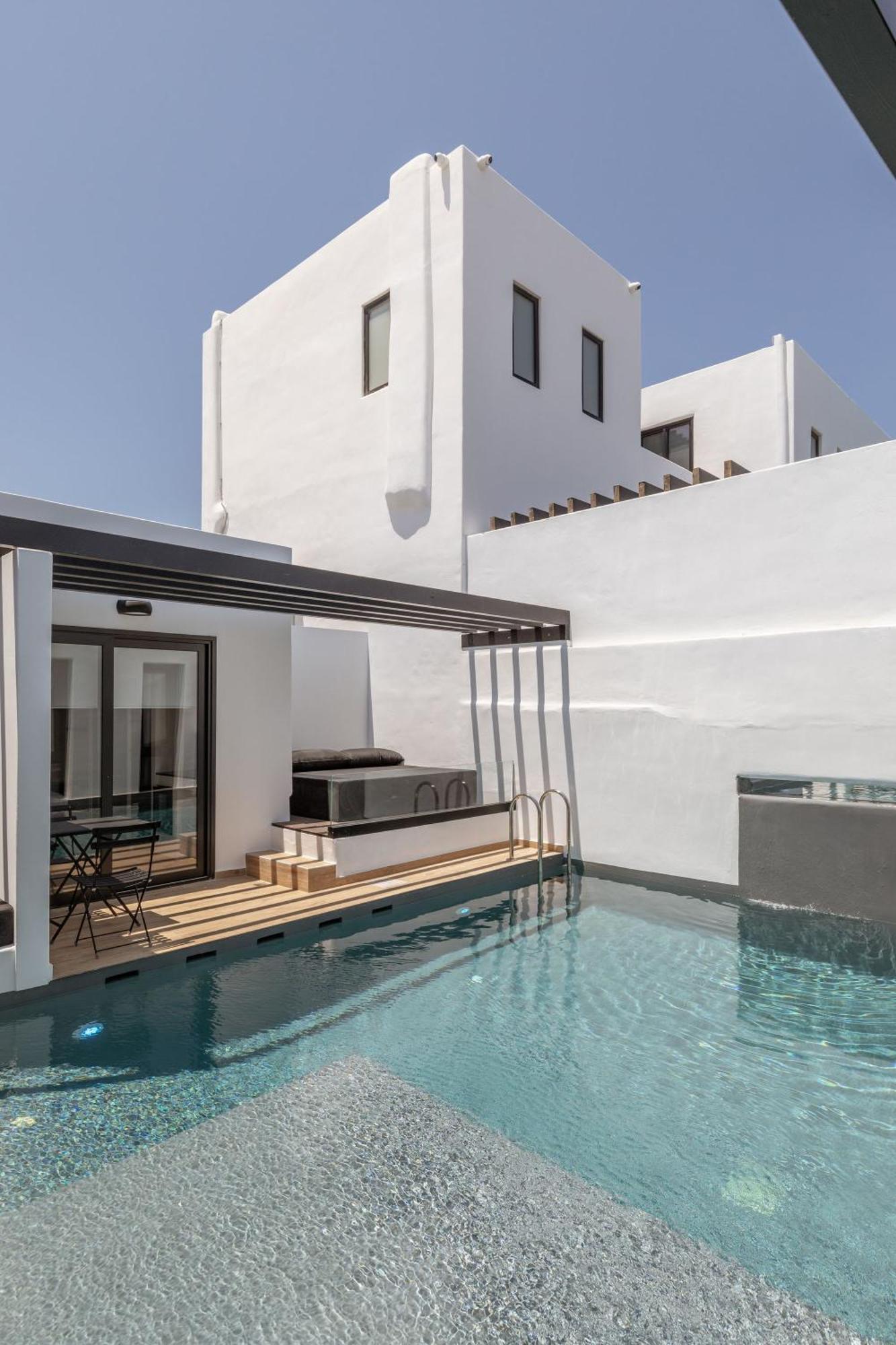 Laguna Suites In Mazera Mykonos Mykonos Town Zewnętrze zdjęcie