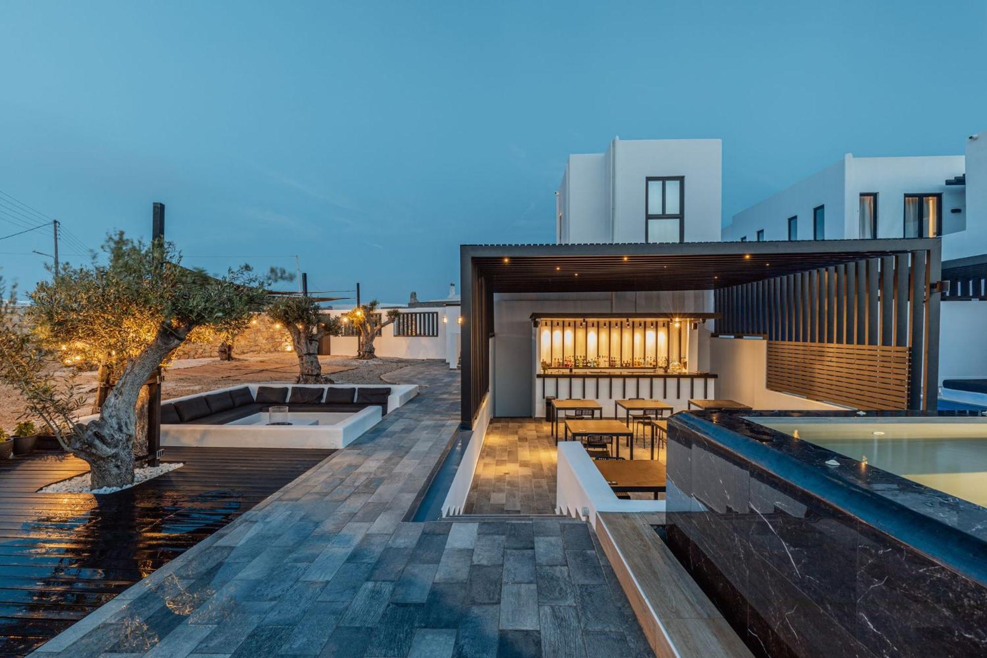 Laguna Suites In Mazera Mykonos Mykonos Town Zewnętrze zdjęcie