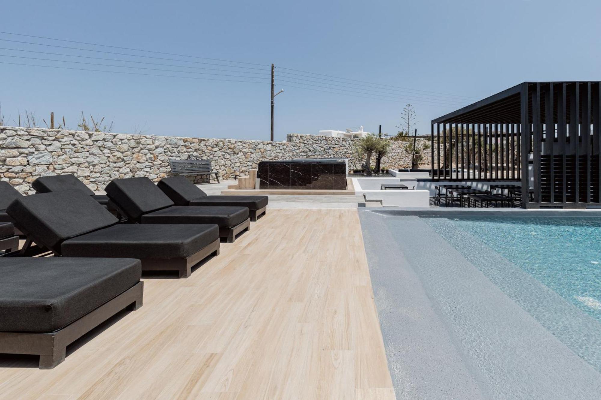 Laguna Suites In Mazera Mykonos Mykonos Town Zewnętrze zdjęcie